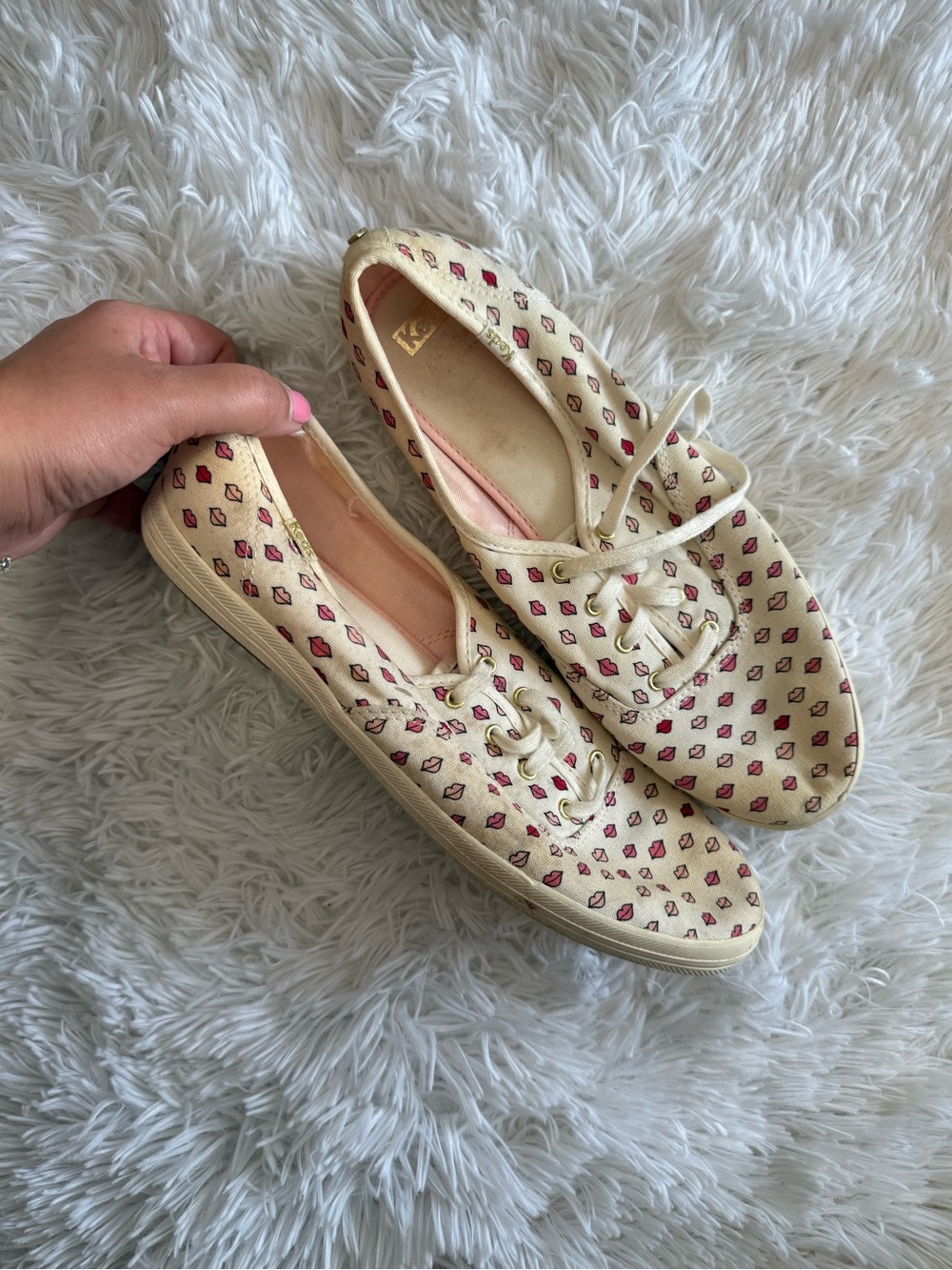 Kate Spade x Keds Lips Sneakers